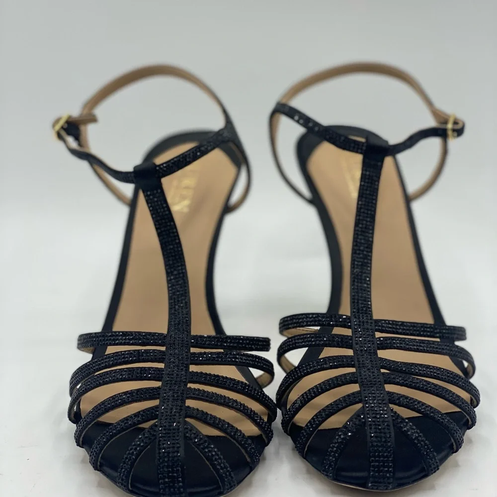 Lauren Makenzie Satin & Crystal‎ Sandal